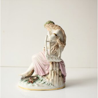 MEISSEN マイセン ローレライ 鑑賞磁器　Y073 