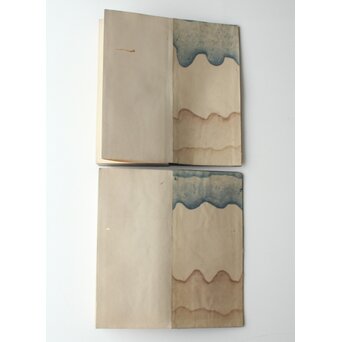 田辺玄々 千字文 隷書 2冊1組　Z911 