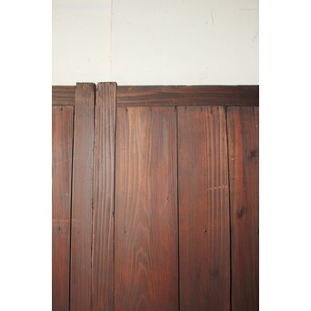 民芸 中格子板戸 4枚1組　B1127 