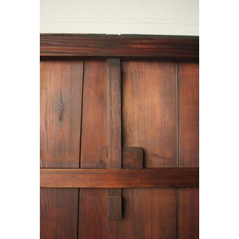 民芸 中格子板戸 4枚1組　B1127 