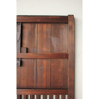 民芸 中格子板戸 4枚1組　B1127 