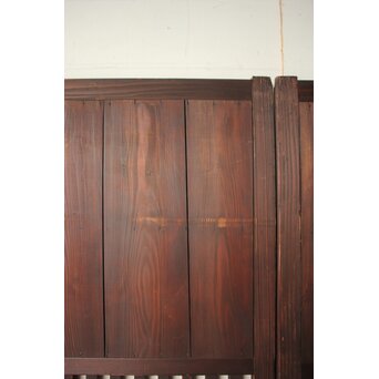 民芸 中格子板戸 4枚1組　B1127 