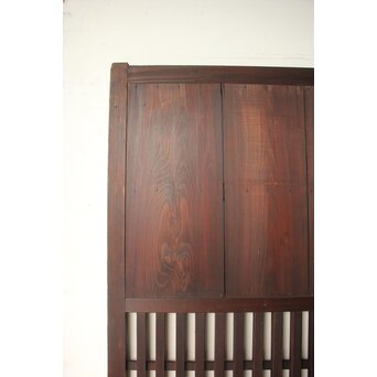 民芸 中格子板戸 4枚1組　B1127 