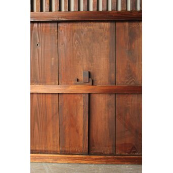 民芸 中格子板戸 4枚1組　B1127 