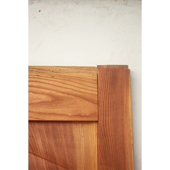 二枚板 総欅蔵戸　W0259 