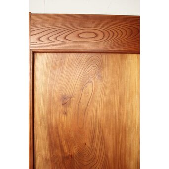 二枚板 総欅蔵戸　W0259 