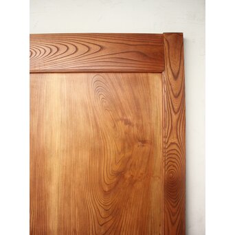 二枚板 総欅蔵戸　W0259 