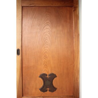 一枚板 総欅蔵戸　W0260 