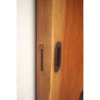 一枚板 総欅蔵戸　W0260 