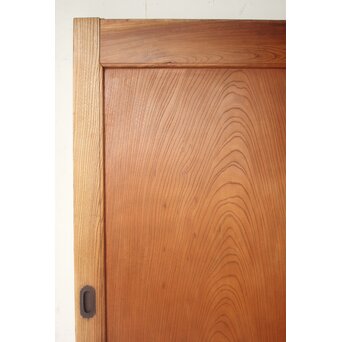 一枚板 総欅蔵戸　W0260 