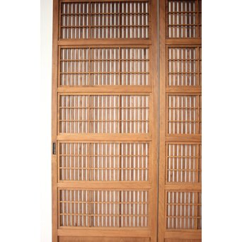 障子枠付 細身格子戸 4枚1組　L1216 