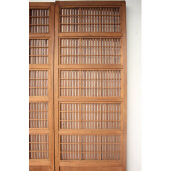 障子枠付 細身格子戸 4枚1組　L1216 