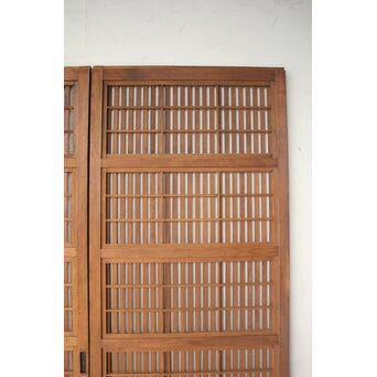 障子枠付 細身格子戸 4枚1組　L1216 