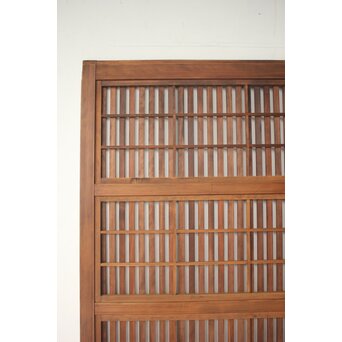 障子枠付 細身格子戸 4枚1組　L1216 