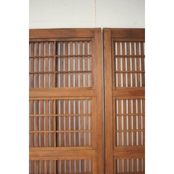 障子枠付 細身格子戸 4枚1組　L1216 