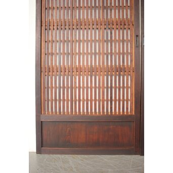 障子枠付 細身格子戸 4枚1組　L1216 