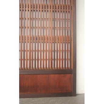 障子枠付 細身格子戸 4枚1組　L1216 