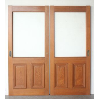 堅木ダイアガラスドア 2枚1組　GD0357