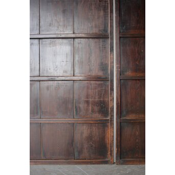 時代飴色板戸 2枚1組　B1128 