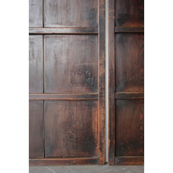 時代飴色板戸 2枚1組　B1128 