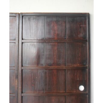 時代飴色板戸 2枚1組　B1128 