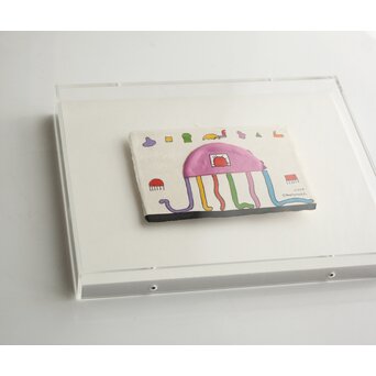 元永定正 作品　Z914 