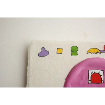 元永定正 作品　Z914 