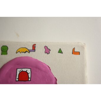 元永定正 作品　Z914 