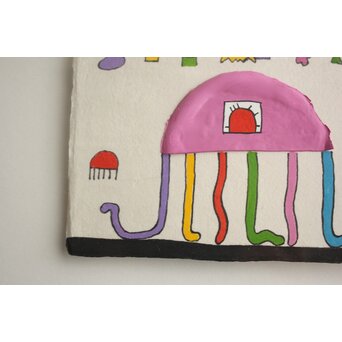 元永定正 作品　Z914 