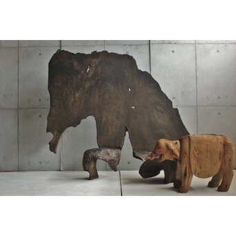 自然木 衝立 パーテーション　X649 