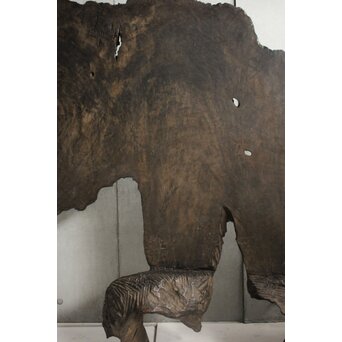 自然木 衝立 パーテーション　X649 