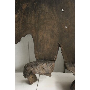 自然木 衝立 パーテーション　X649 