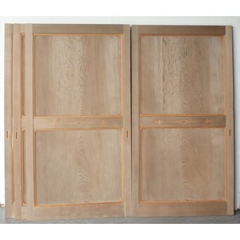 神代杉一枚板帯戸 4枚1組　B1129