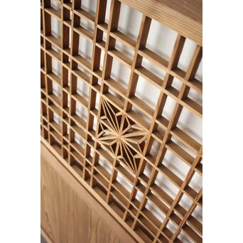 組子の板戸 2枚1組　B1130 