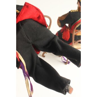 京都丸平 大木平蔵 大将人形 明治天皇陛下 共箱　U420 