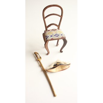 京都丸平 大木平蔵 大将人形 明治天皇陛下 共箱　U420 