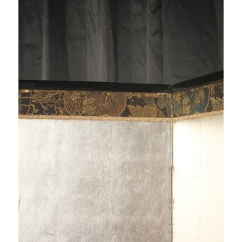 二曲銀屏風　Z923 