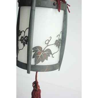 蔦文 銅装飾電笠　A564 