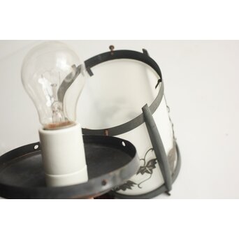 蔦文 銅装飾電笠　A564 