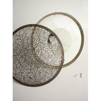 唐草紋 円錐型照明　A565 