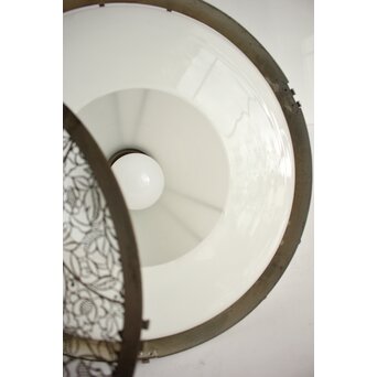 唐草紋 円錐型照明　A565 