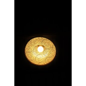 唐草紋 円錐型照明　A565 