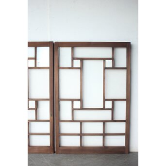 中型 細分化ガラス戸 2枚1組　GD0358 
