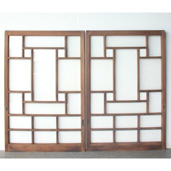 中型 細分化ガラス戸 2枚1組　GD0358