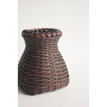 小林民々齋 掛花竹籠　U422 