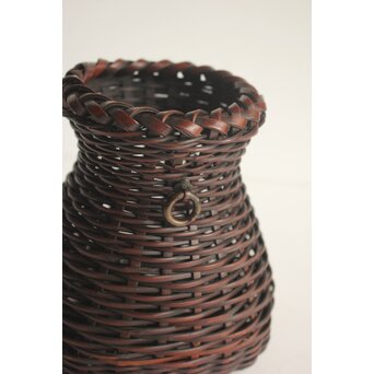 小林民々齋 掛花竹籠　U422 