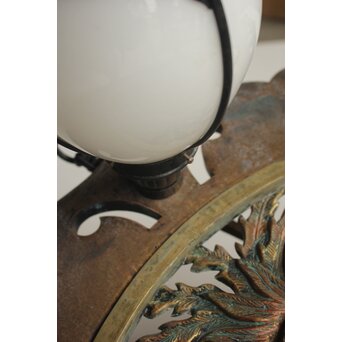 鳳凰紋 4灯シャンデリア照明　A566 