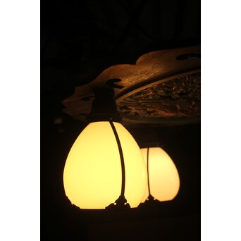 鳳凰紋 4灯シャンデリア照明　A566 