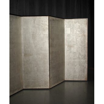 中型六曲銀屏風　Z929 