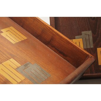 源氏香文 桑の広蓋　Q408 